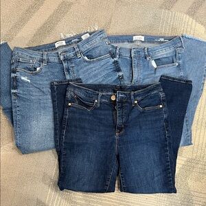 Lot of 3 Women’s Skinny Jeans Size 10